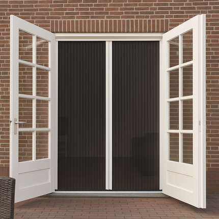 Hor voor Openslaande Deuren Dubbel | Plissé hordeur op maat